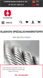 Mobile Screenshot of elaskon-shop.de